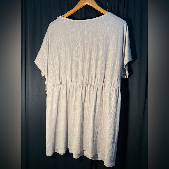 Fashion Bug Taupe Dressy Top - NWOT - Picture 2 of 5